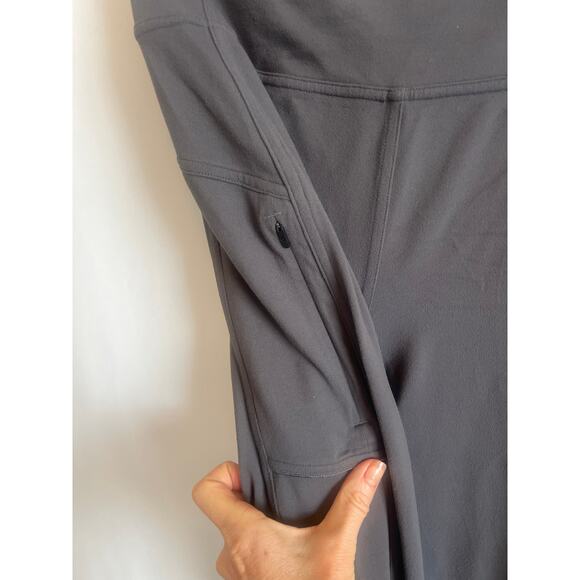 Lululemon Women Run On Jogger Pants Dark Carbon Gray Size 6 - Picture 5 of 13